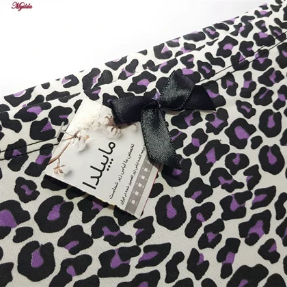 شورت زنانه ماییلدا مدل پلنگی کد 5453