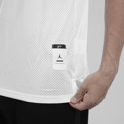 رکابی ورزشی مردانه جردن مدل Dri Fit-228 سفید