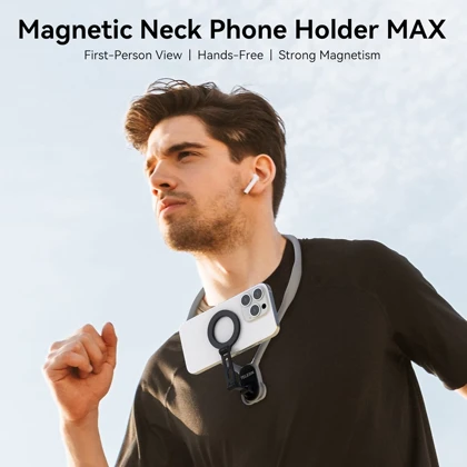 هولدر گردنی مغناطیسی گوشی TELESIN مدل MNM-002 Max