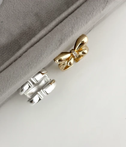 انگشتر فشن زنانه پاپیون دوکاربره 864