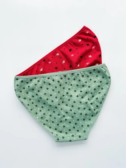 شورت اسلیپ کبریتی طرحدار سایز 3XL میسپل Misspel