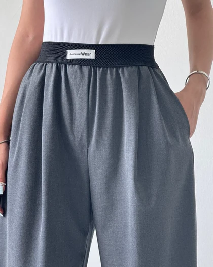 شلوار بگ کمر کش کد 200213