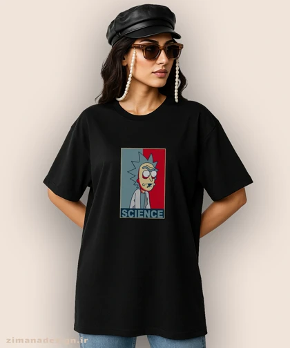 تیشرت لش مردانه و زنانه طرح ریک اند مورتی کد 893