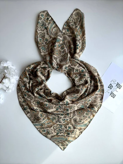 روسری نخی ترمه