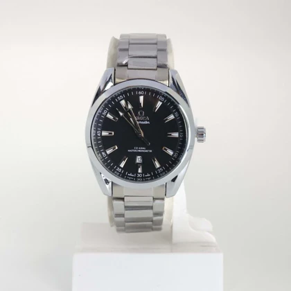 ساعت مچی مردانه اومگا Omega تاریخ دار با ماندگاری رنگ بالا