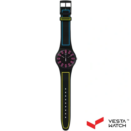 ساعت مچی مردانه و زنانه سواچ SWATCH مدل SUOB146
