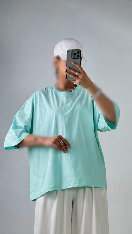 تیشرت باکسی کد 1400274