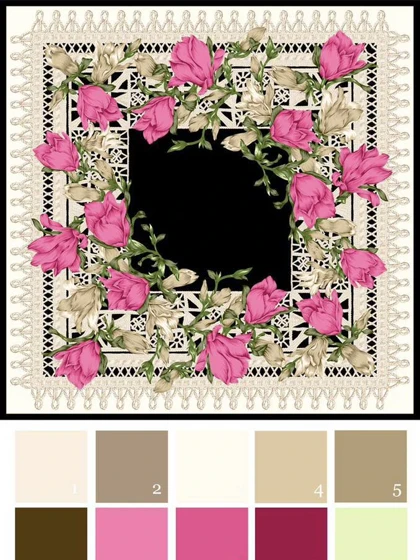 روسری ابریشم مارکا