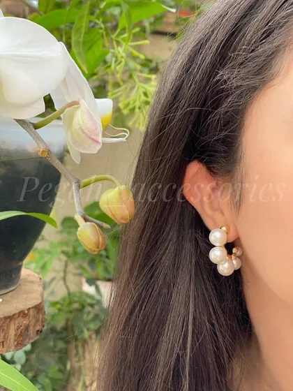 گوشواره مرواریدی