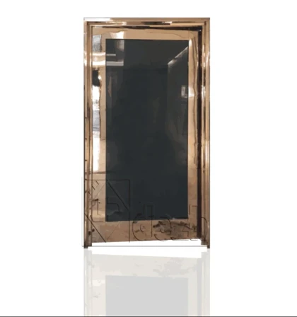 درب روکش استیل سری اکونومی تک لنگه مدل DS-502