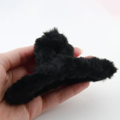 کلیپس مو زنانه مدل پشمالو