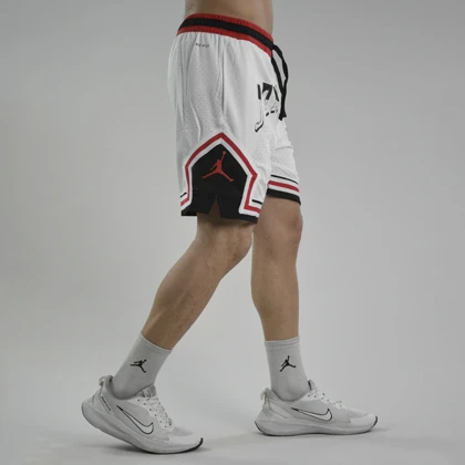 شلوارک ورزشی مردانه جردن مدل Dri Fit-4K1083 سفید