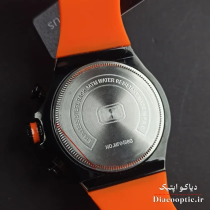 ساعت مچی مردانه اورجینال موتور ژاپنی برند مینی فوکوس سه موتور مدل Mf0468G.02 بند رابر
