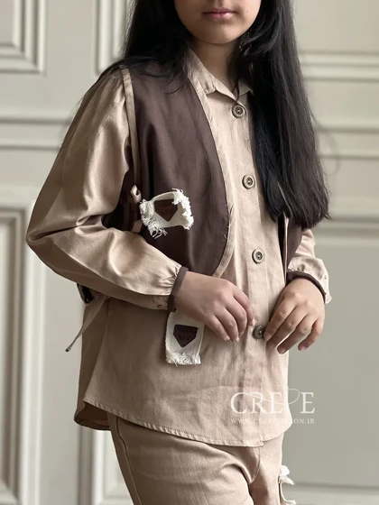 ست سه تیکه تیکه دوزی