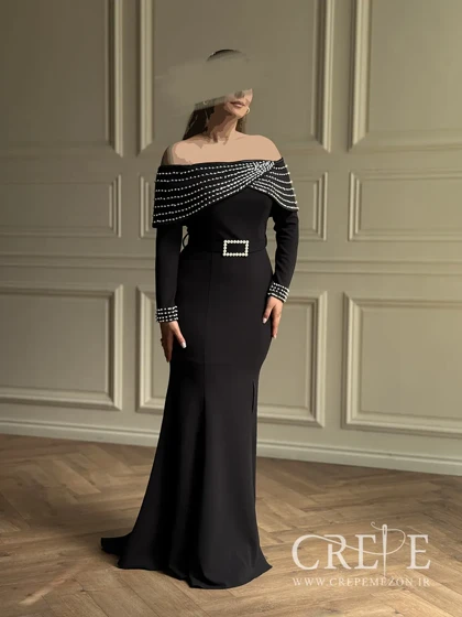 ماکسی والن دار مرواریدی