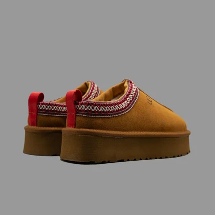 اسلیپر آگ پلتفرم فندقی Ugg Slipper Platform Chestnut