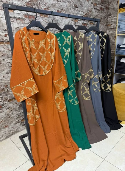 پیراهن طلاکوب ستیا کد 50242