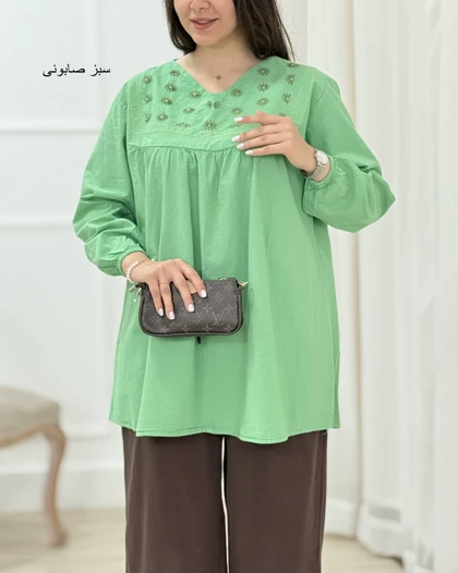 تونیک مانتویی زنانه خورشید 1696