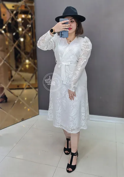 پیراهن دانتل آلما