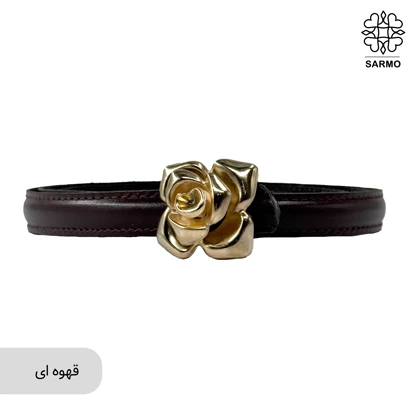 کمربند 1.5 سانت رز کد004