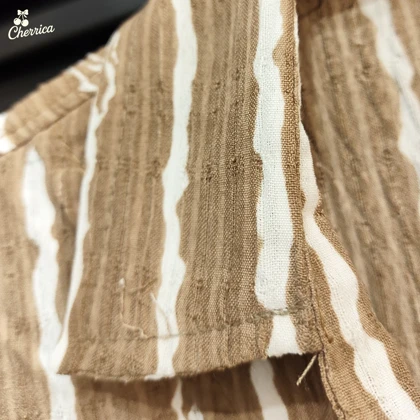 شومیز راه راه یقه هفت زنانه کد 36