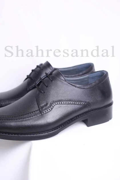 کفش چرم طبیعی مردانه کد 1807