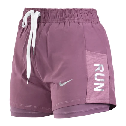 شلوارک کشاله دار ورزشی زنانه نایک مدل N-014 بنفش