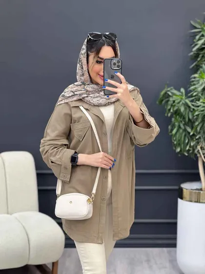 مانتو جیب مثلثی نوا