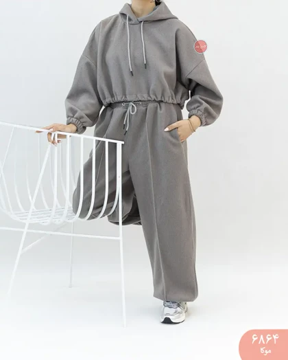 ست هودی شلوار روناک6864