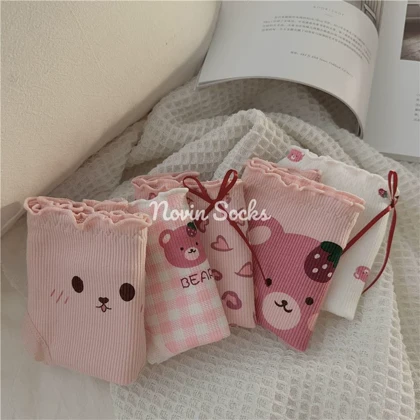 شورت طرح Pink Bear (مناسب سایز 38-42)