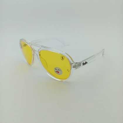 عینک شب مردانه و زنانه پلاریزه ریبن فراری RAYBAN FERRARI مدل83508