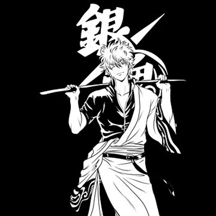 تیشرت انیمه Gintama گینتاما GINTOKI کد 186523