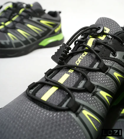 کفش کتانی مشکی سبز سالومون Salomon X ULTRA