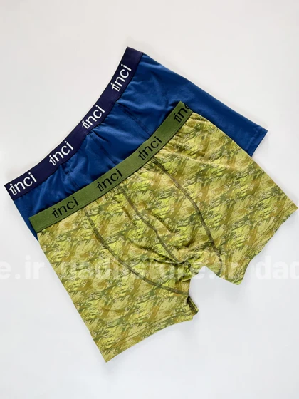 شورت نخ پنبه پادار مردانه اینجی Inci سایز XXL