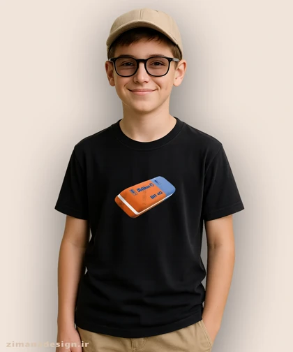 تیشرت بچگانه نوستالژی طرح پاک کن