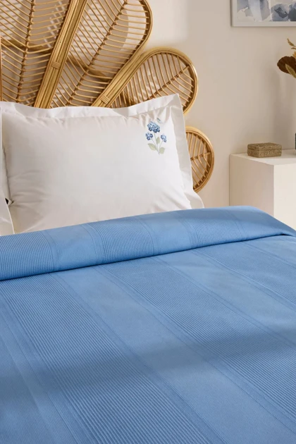 سرویس روتختی پیکه دو نفره Karaca Home مدل Evaria - آبی