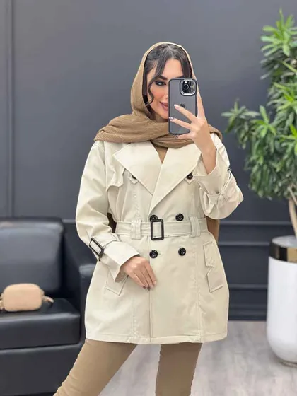 بارانی چهاردکمه ژیله پاگن