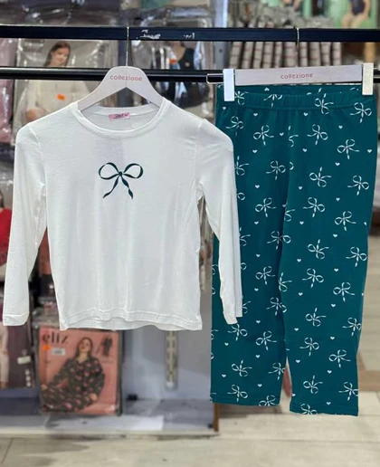 بلوز شلوار دخترانه سکسن کد41159-K