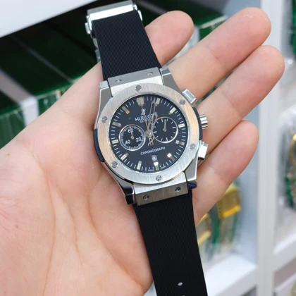 ساعت مچی مردانه هابلوت 3 موتور فعال کرنوگراف سری های کوالیتی کد 1