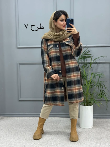 پالتو بلند پشمی