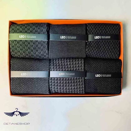 جوراب ساق بلند مردانه لئو کد 110