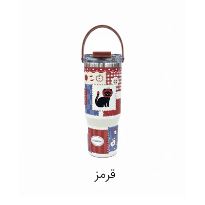 تراول ماگ دوحالته دسته دار طرح فانتزی Sitarayuri ظرفیت 900 میلی لیتر