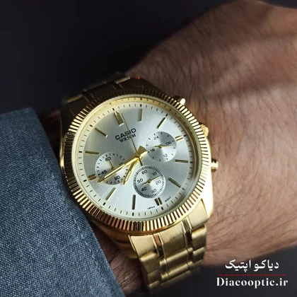 ساعت مچی مردانه برند کاسیو سه موتور مدل DO1170 استیل