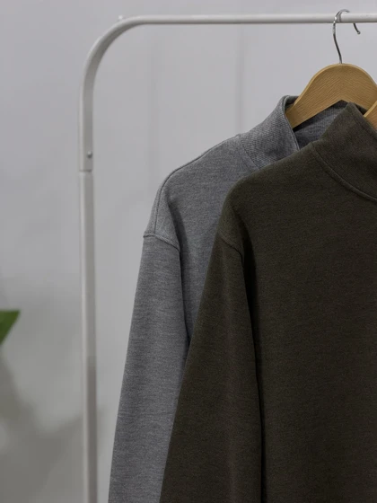 پلیور دورس مردانه جلو زیپ پیمان 2