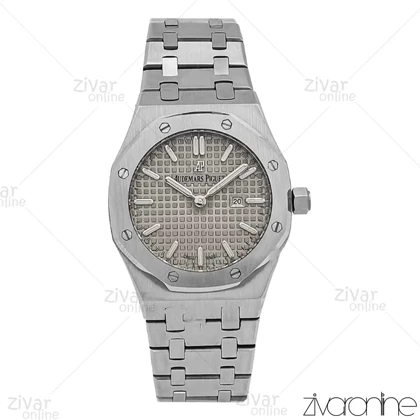 ساعت اودمار پیگه (AP) زنانه نقره ای صفحه طوسی 106679