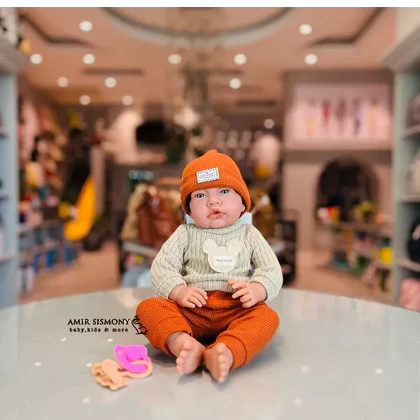 عروسک نوزاد سیلیکونی نوزاد کد 2145