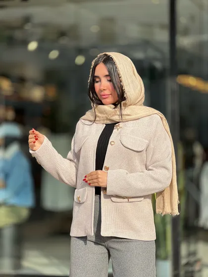 کت مخمل کوبیده کلاسیک کد 694