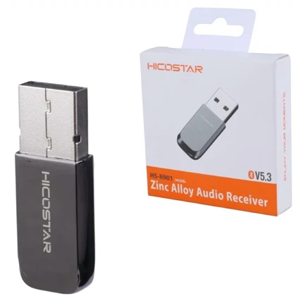 گیرنده بلوتوثی صوتی هایکواستار HICOSTAR مدل HS-R901 نسخه 5.3
