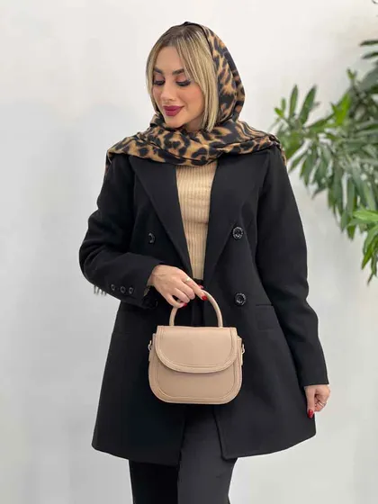 پالتو چهار دکمه یقه انگلیسی