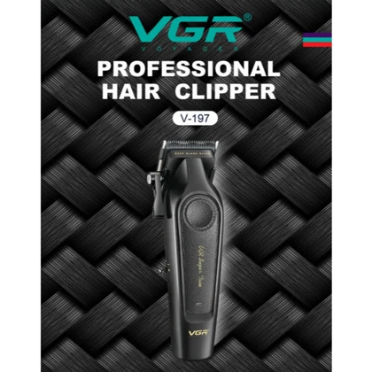 ماشین اصلاح موی سر و صورت شارژی وی جی ار مدل V-197
